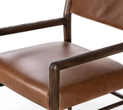 Maxine Leather Dining Armchair