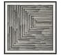 Neutral Labyrinth Framed Print