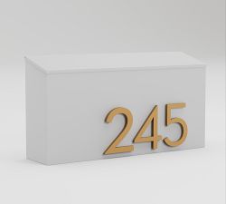 Post &amp; Porch The OG Address Mailbox