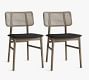 Serling Leather Dining Chairs, Set of 2