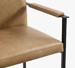 Millie Leather Desk Armchair