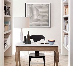 Neutral Labyrinth Framed Print