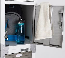 4-Door Stainless Steel Locker Cabinet