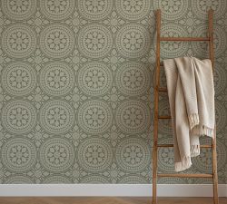 Aurora Medallion Wallpaper