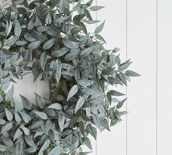 Faux Italian Ruscus Wreaths