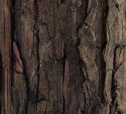 Premium Flickering Flameless Candle - Brown Bark