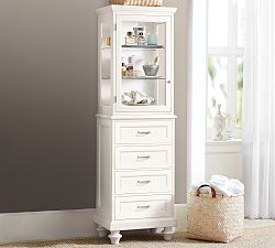 Stuart Storage Cabinet &amp; Hutch with Drawers