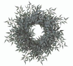 Faux Italian Ruscus Wreaths