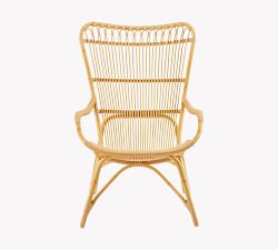 Monet Rattan Highback Outdoor Lounge Chair