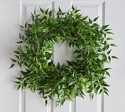 Faux Italian Ruscus Wreaths