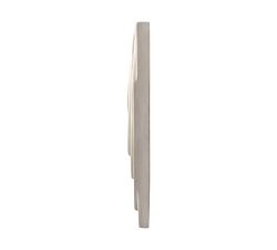 Ivory Concrete Wall Panels, Set of 3