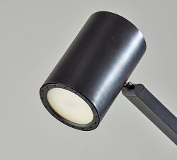 Noble Metal Task Floor Lamp (58")