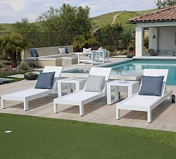 Canva Metal Square Outdoor End Table (21")