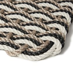 The Rope Co. Elemental Tri-Tone Handwoven Doormat