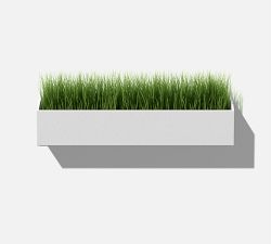 All Weather Eco Hadlee Wall Mounted Long Box Planters