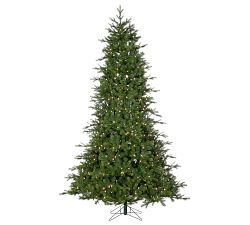Faux Lighted Natural Cut Coastal Pine Tree With Color Changing Lights - 7.5'