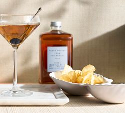 Shell Stoneware Multi-Condiment Server