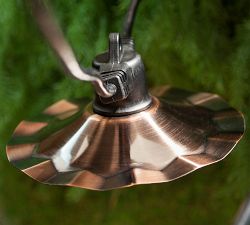 Warm White A19 Patio String Lights With Copper Shades, 35'