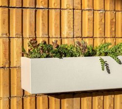 All Weather Eco Hadlee Wall Mounted Long Box Planters