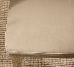 Jake Armless Leather Stool