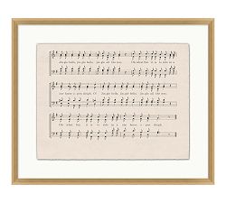 Jingle Bells Refrain Framed Print