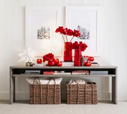 Snow Graced Pines Framed Prints