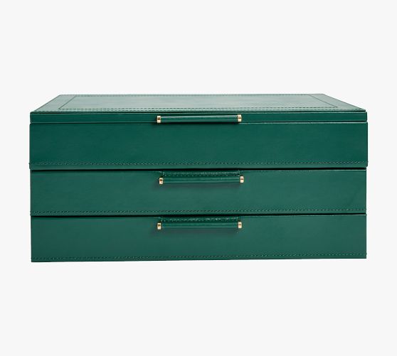 Sophia Leather Jewelry Box