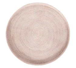 Tava Handwoven Rattan Oversized Round Tray
