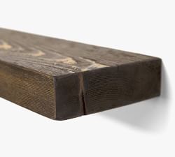 Timber Floating Shelf (48"-60")