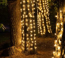 Warm White LED Net Lights