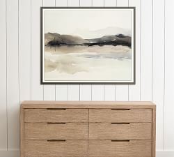 On the Horizon Floating Framed Print