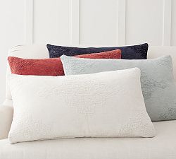 Maddie Textured Lumbar Pillow Cover