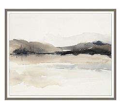 On the Horizon Floating Framed Print