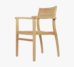 Saldano 9-Piece Teak Square Outdoor Dining Table with Monza Stackable Dining Armchair Set