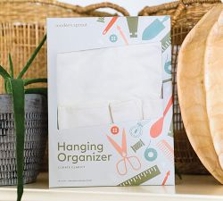 Hemp Hanging Wall Organizer with Apron