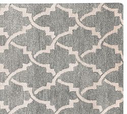 Aegis Tufted Rug Swatch - Porcelain Blue