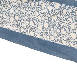 Carmel By the Sea Block Print Cotton Tablecloth
