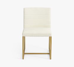 Millie Channel Tufted Upholstered Desk Chair