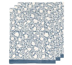 Carmel By the Sea Block Print Tea Towels - Set of 3