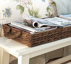 Rattan Magazine Basket