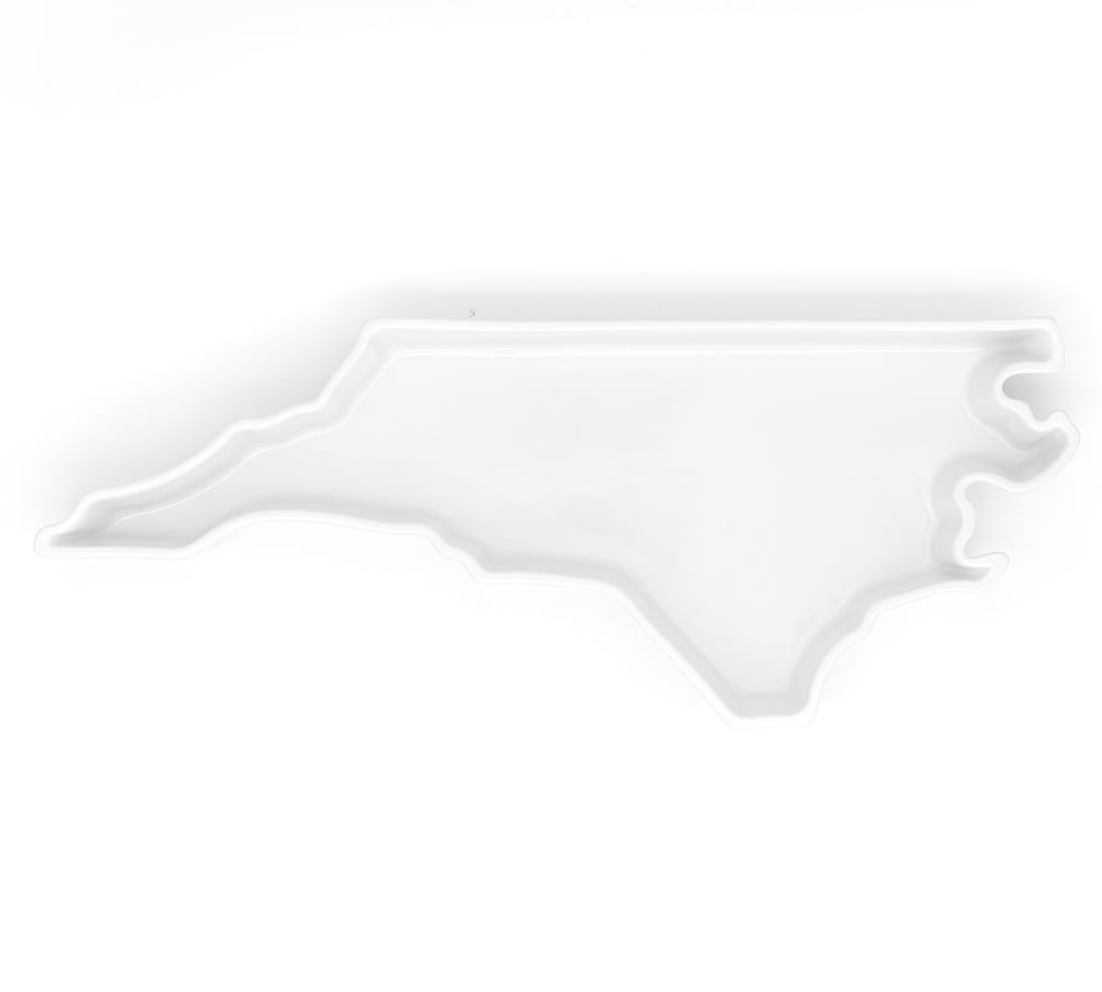 Lark Handmade Porcelain State Serving Platter - North Carolina