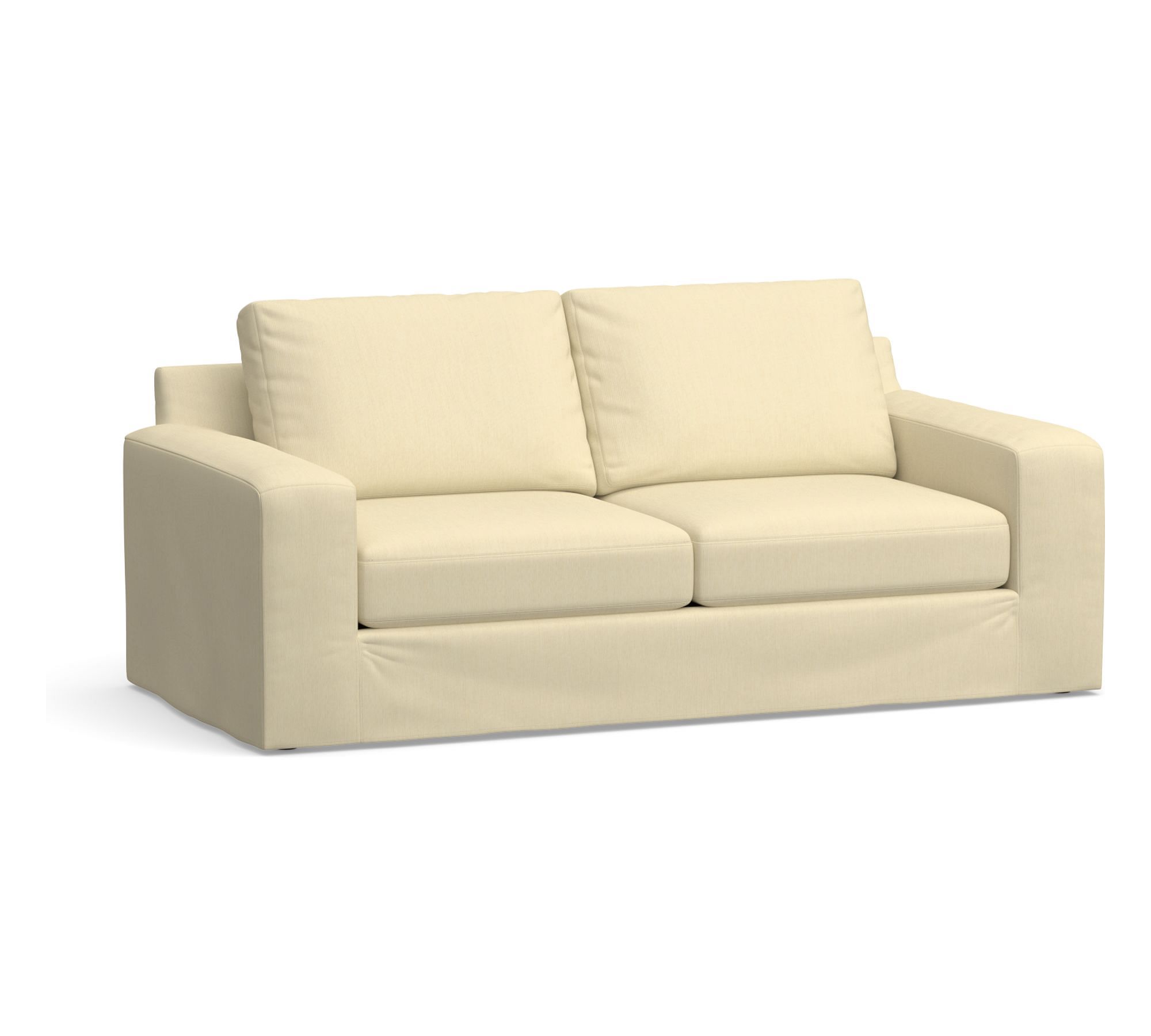 Big Sur Slipcovered Outdoor Sofa (82") - thumbnail 3