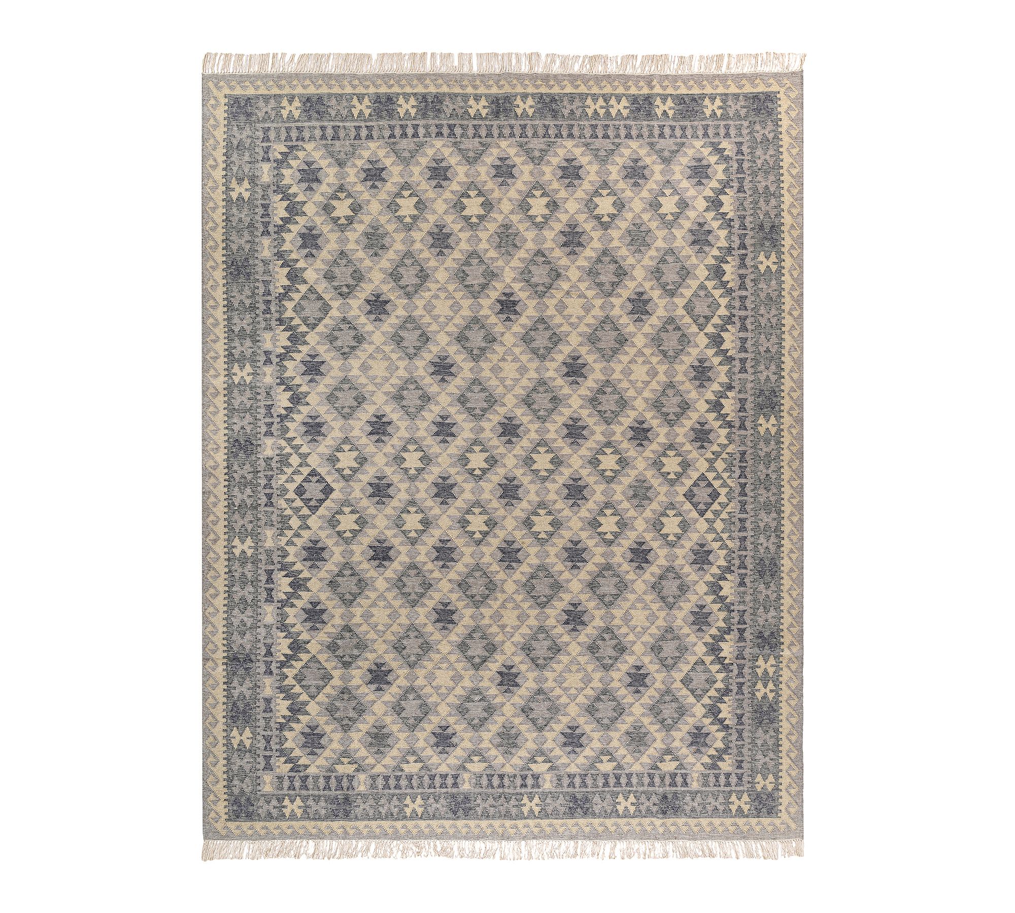 Silas Flatweave Wool Rug - thumbnail 3