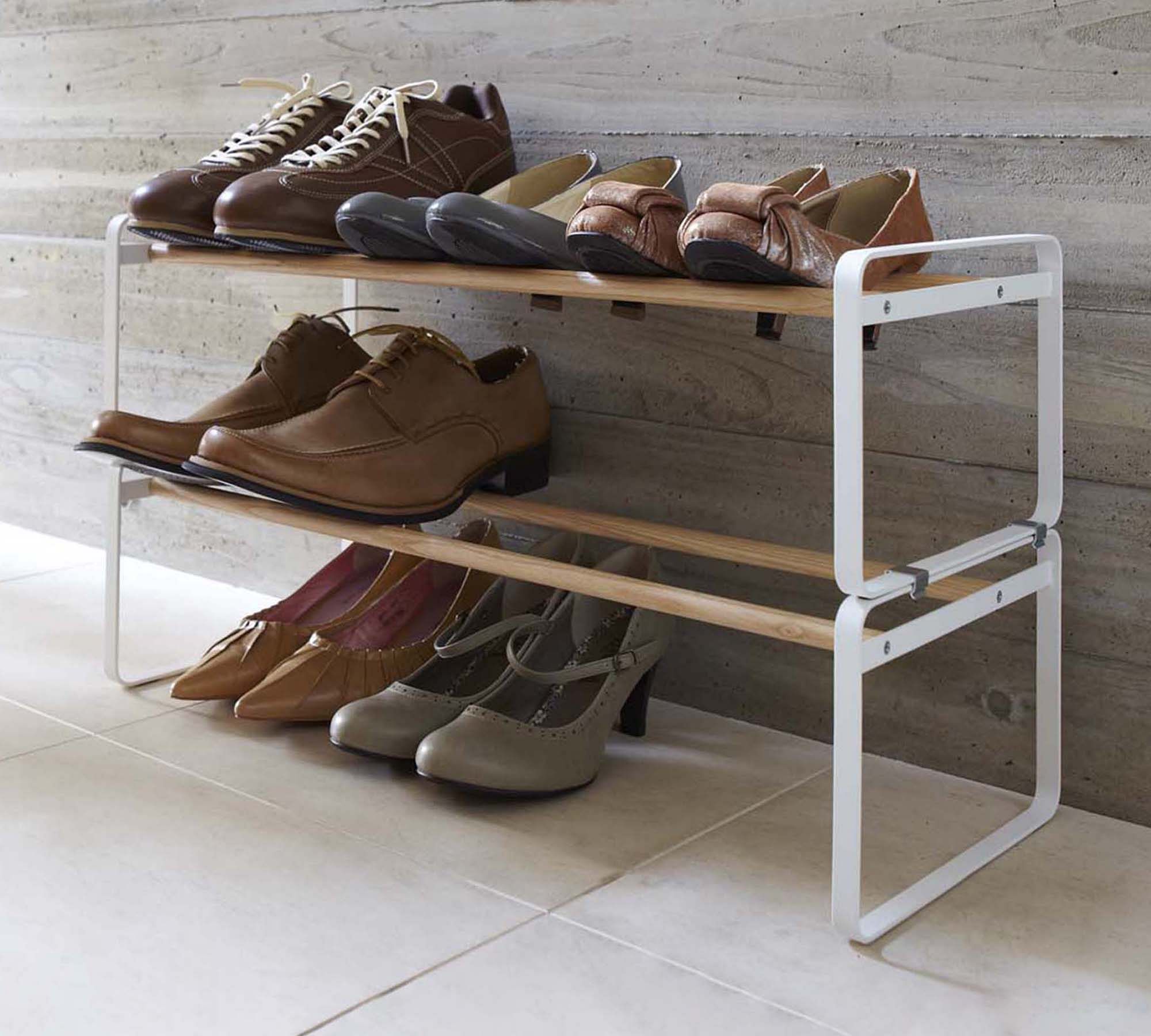 Double Bar Shoe Rack - Set of 2