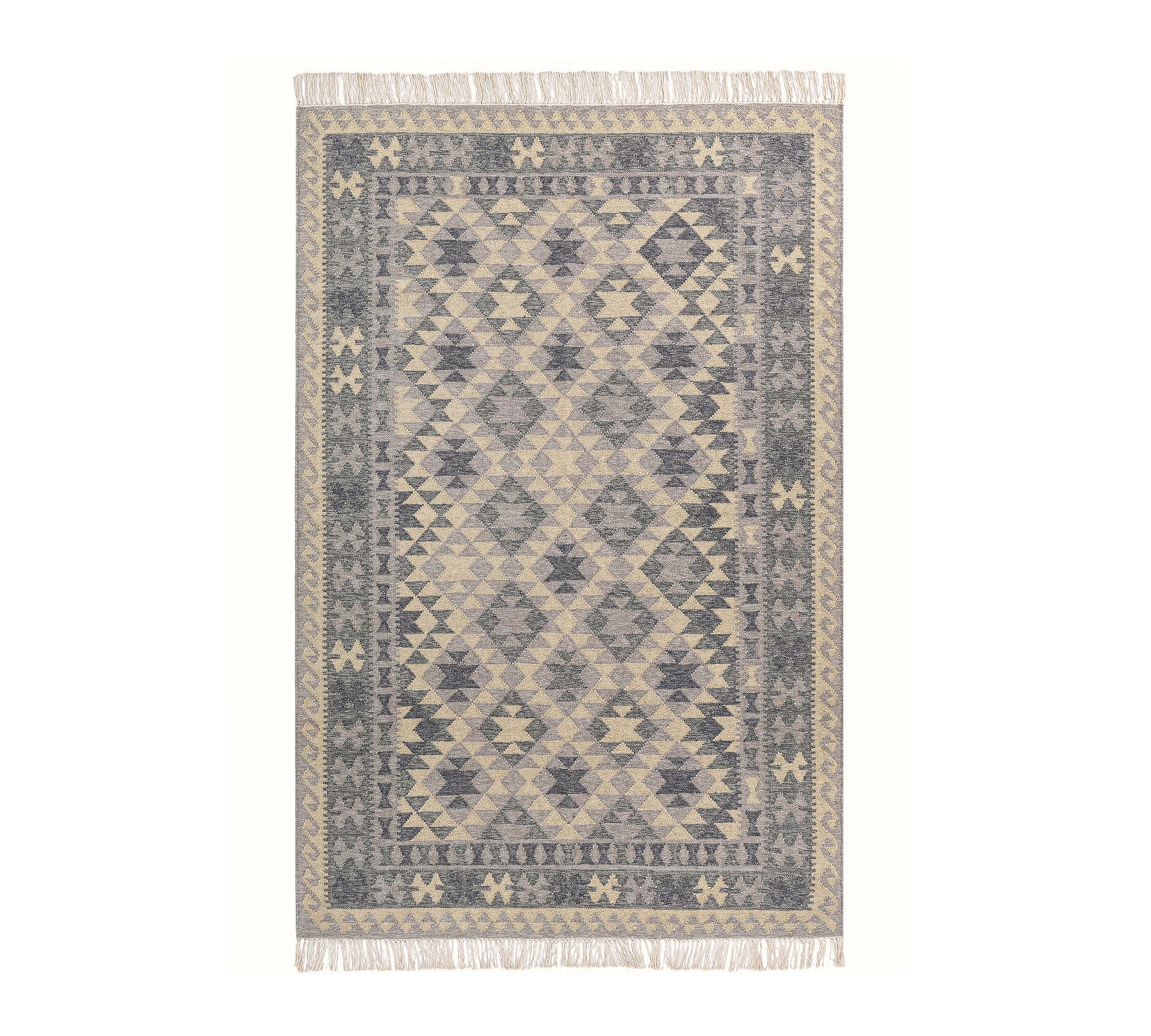 Silas Flatweave Wool Rug - thumbnail 2