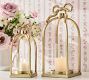 LoveShackFancy Figural Brass Ribbon Lantern
