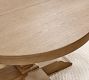 Banks Round Pedestal Extendable Dining Table (48"-72")
