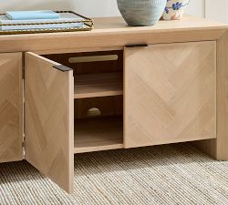 Blair Herringbone Media Console (74")