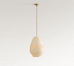 Calla Ceramic Pendant (10"-15")