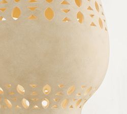 Calla Ceramic Pendant (10"-15")